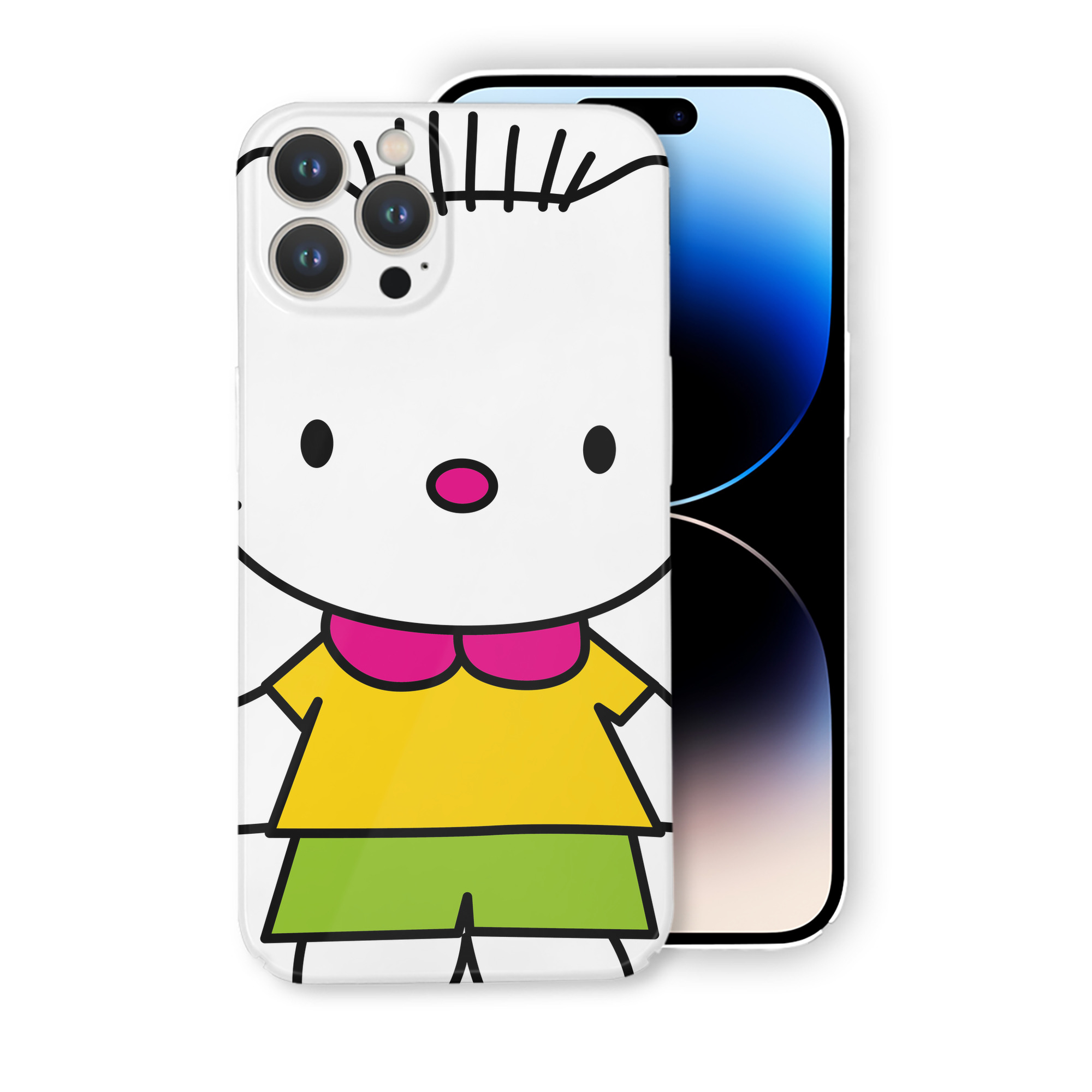 （画像用） Hello Kitty ハローキティ 【iPhone 14シリーズ対応】ハードケース